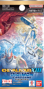 (EX-13) CHIVALROUS XIII- 數碼暴龍TCG 十三騎士 EX補充包/盒